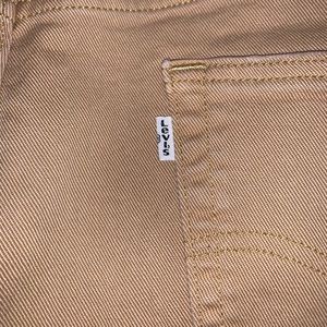 MENS LEVI JEANS #514 TAN